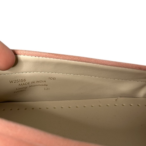 Cole Haan Evelyn Driver Suede Slip On Loafers In Rosette Pink Women’s Size 10 - Picture 7 of 9